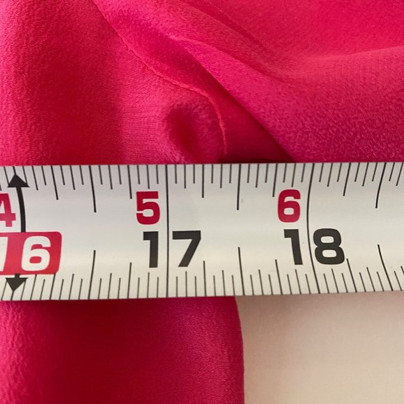 Perfect Barbie pink silk button-up from & Other Stories, size 2 !! - Picture 9 of 16